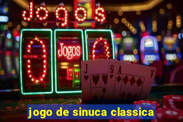 jogo de sinuca classica